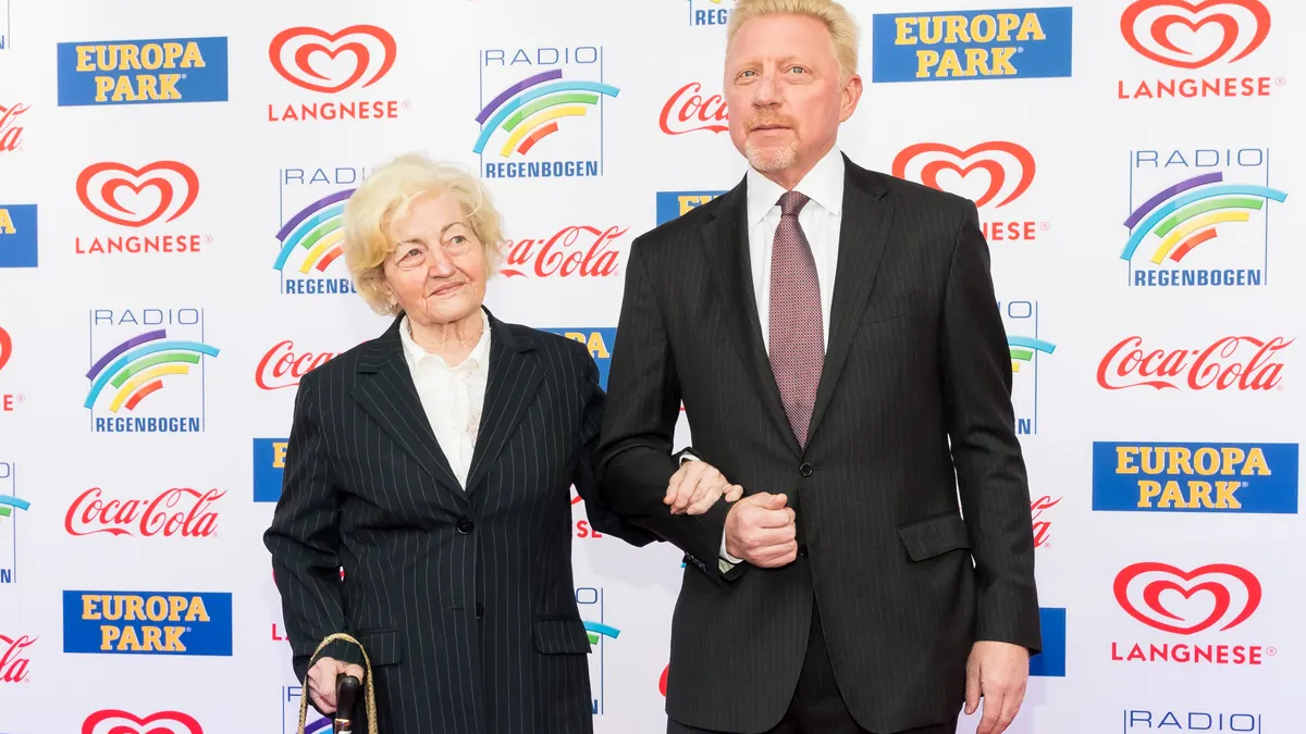 Boris Becker mit Familie am Comer See