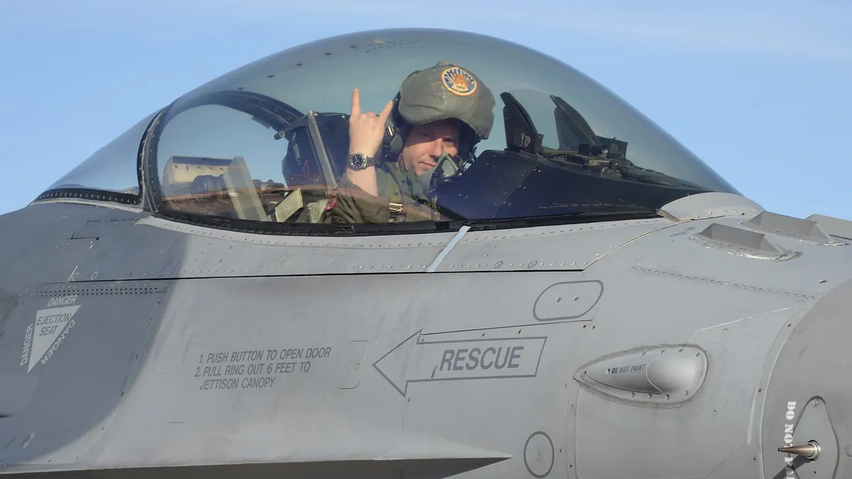 F-16 Absturz Germany – Rettungskräfte am Unfallort